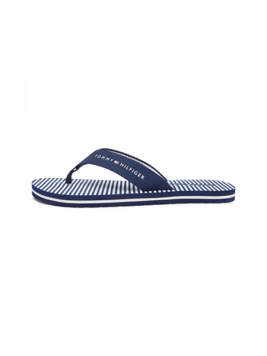 Foto van product TOMMY HILFIGER Teenslipper 'Ithaca' donkerblauw / wit