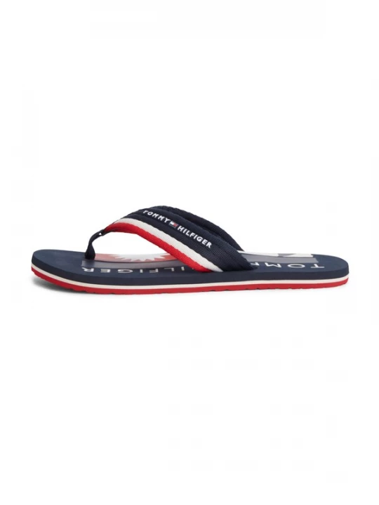 Foto van product TOMMY HILFIGER Teenslippers navy / rood / wit