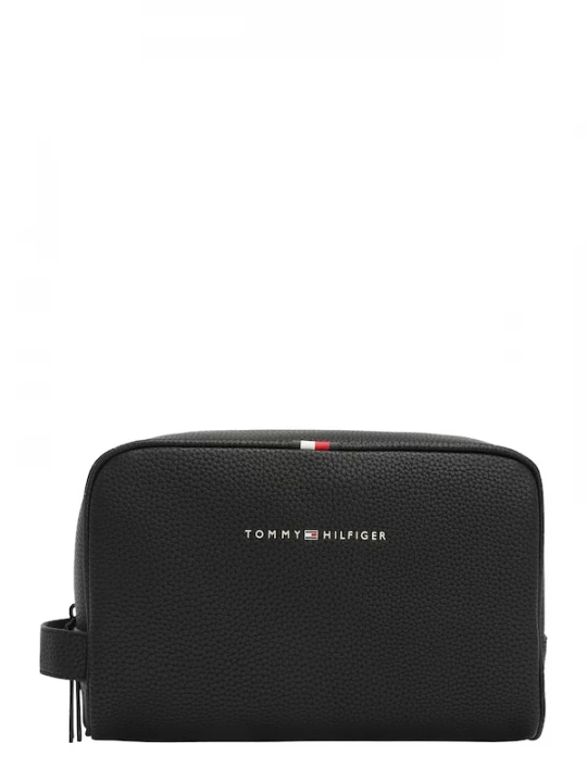 Foto van product TOMMY HILFIGER Toilettas 'Essential' rood / zwart / wit