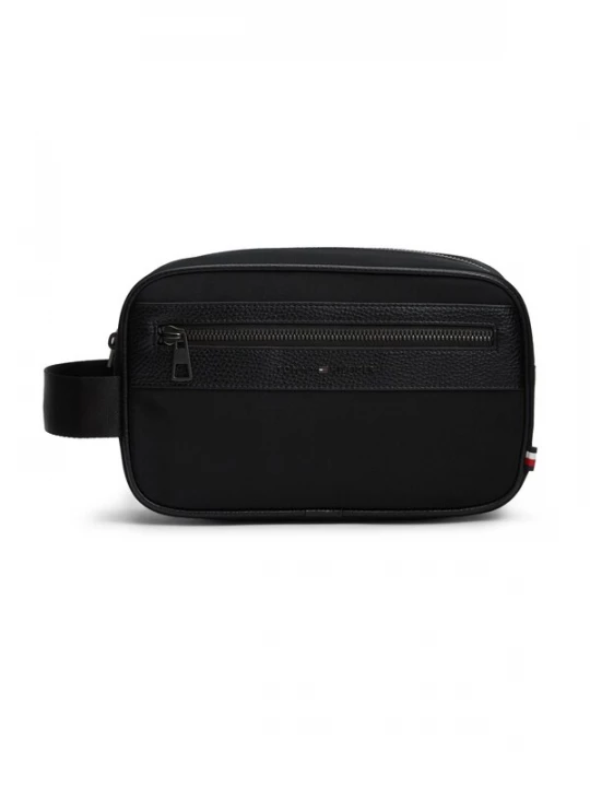 Foto van product TOMMY HILFIGER Toilettas 'Logo Mixed Texture' zwart