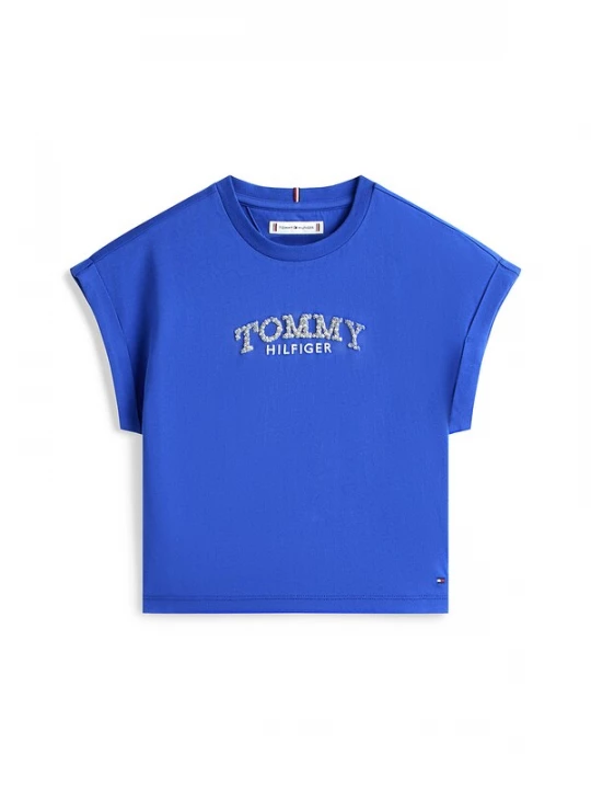 Foto van product TOMMY HILFIGER Top blauw / wit