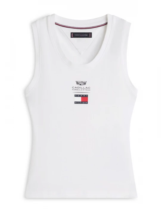 Foto van product TOMMY HILFIGER Top bloedrood / zwart / wit