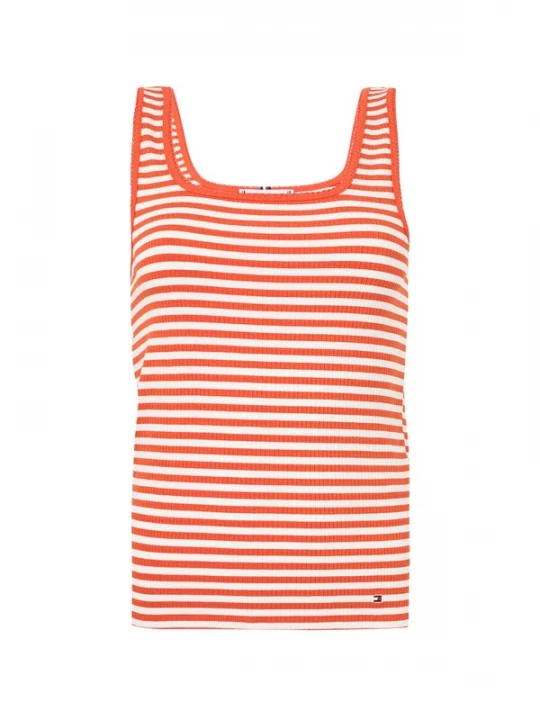 Foto van product TOMMY HILFIGER Top ecru / donkeroranje