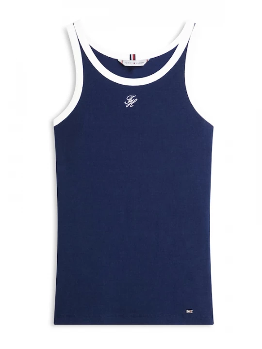 Foto van product TOMMY HILFIGER Top navy / wit