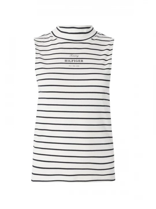 Foto van product TOMMY HILFIGER Top navy / wit