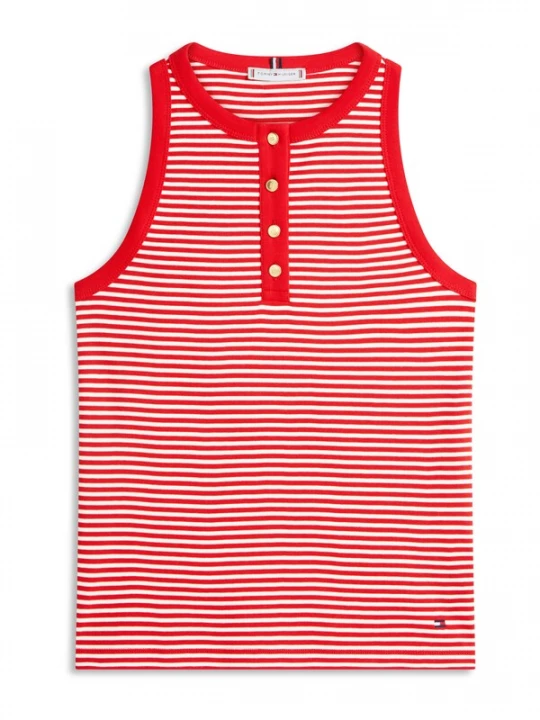 Foto van product TOMMY HILFIGER Top rood / offwhite
