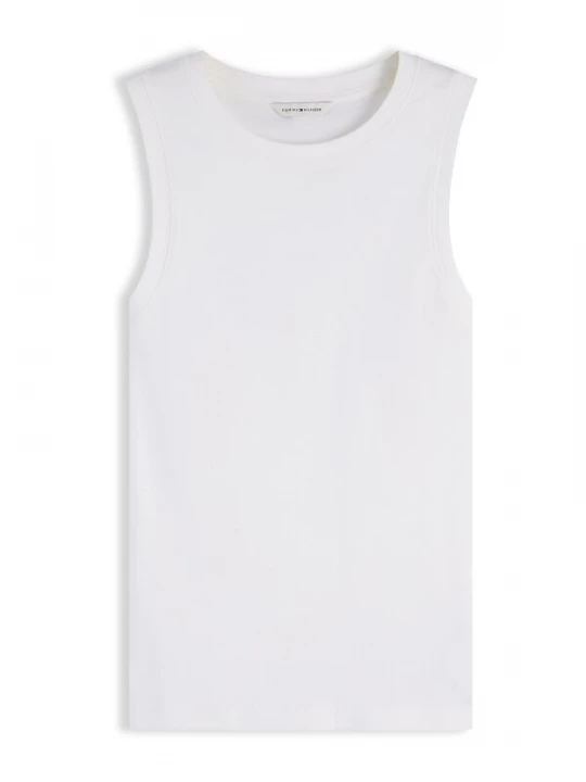 Foto van product TOMMY HILFIGER Top 'Stripe Slim Tank' wit