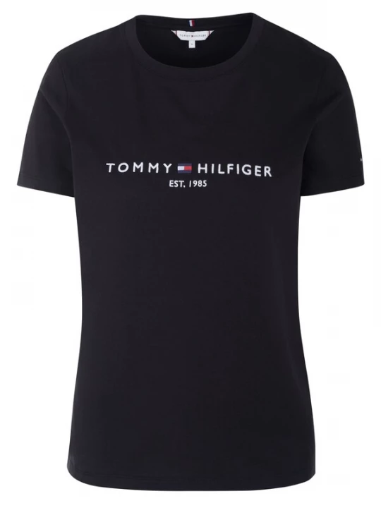 Foto van product TOMMY HILFIGER Top 'Tommy Hilfiger T-Shirt' zwart