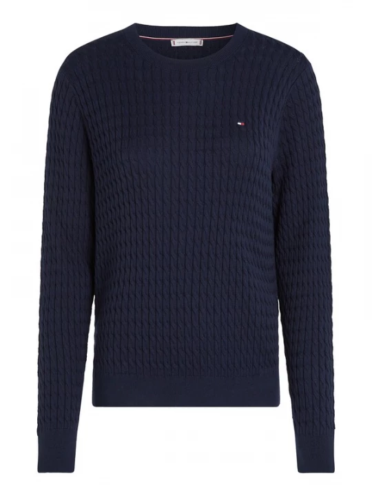 Foto van product TOMMY HILFIGER Trui 'Cable' marine