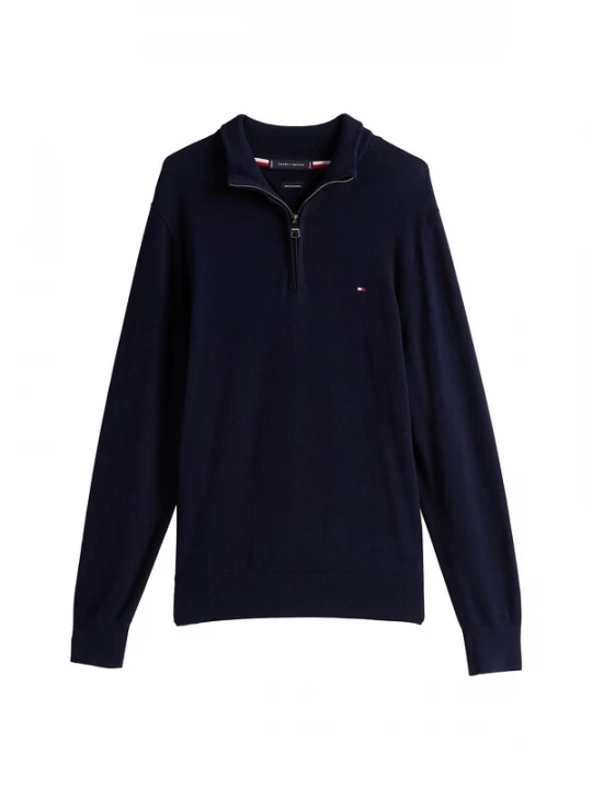 Foto van product TOMMY HILFIGER Trui donkerblauw / rood / wit