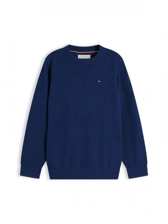 Foto van product TOMMY HILFIGER Trui 'Essential Flag Embroidery' navy