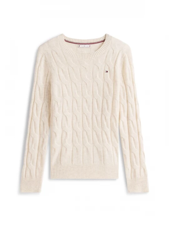 Foto van product TOMMY HILFIGER Trui lichtbeige