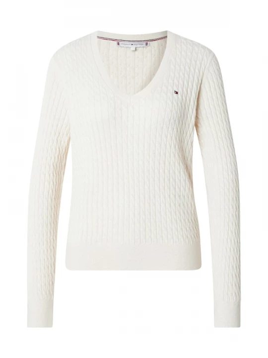 Foto van product TOMMY HILFIGER Trui lichtbeige