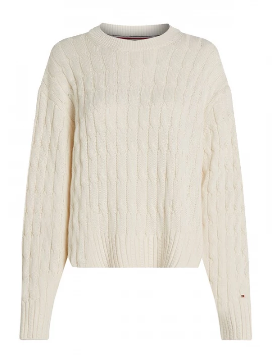 Foto van product TOMMY HILFIGER Trui lichtgeel