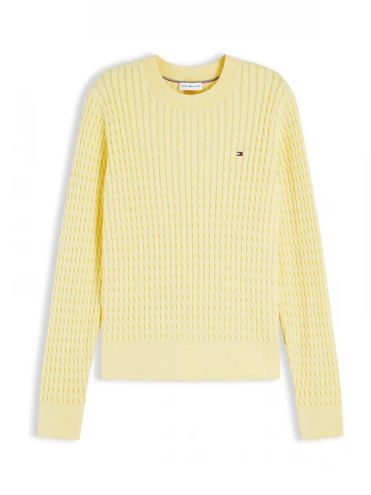 Foto van product TOMMY HILFIGER Trui lichtgeel