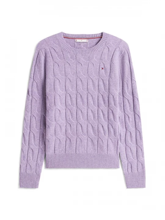 Foto van product TOMMY HILFIGER Trui lichtlila