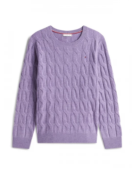 Foto van product TOMMY HILFIGER Trui lichtlila