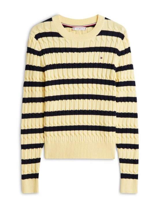 Foto van product TOMMY HILFIGER Trui marine / geel