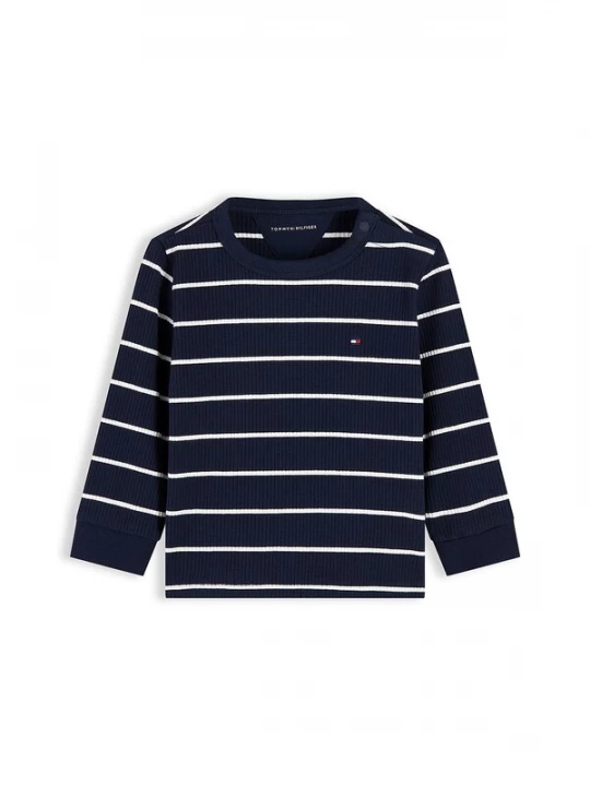 Foto van product TOMMY HILFIGER Trui marine / wit