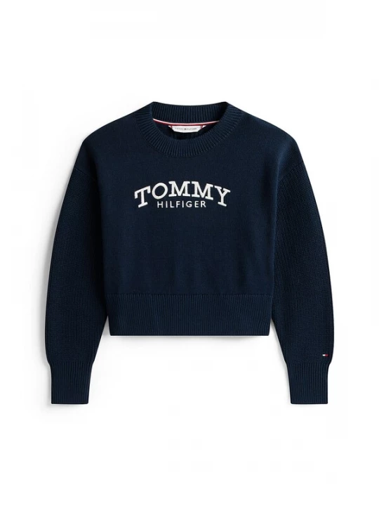 Foto van product TOMMY HILFIGER Trui navy / rood / wit