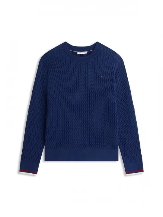 Foto van product TOMMY HILFIGER Trui navy / rood / wit