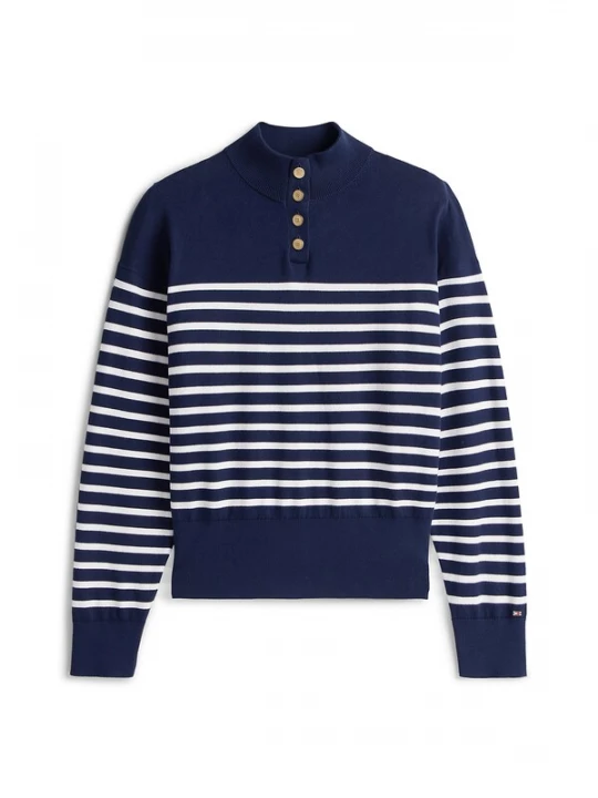 Foto van product TOMMY HILFIGER Trui navy / wit