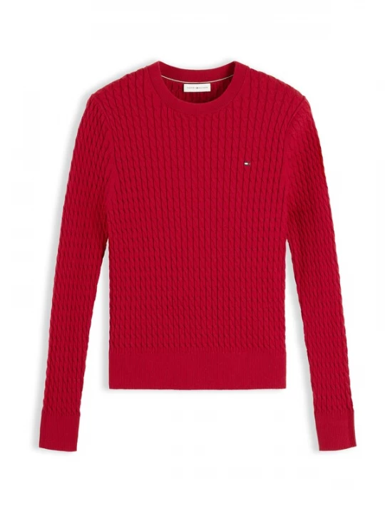 Foto van product TOMMY HILFIGER Trui robijnrood