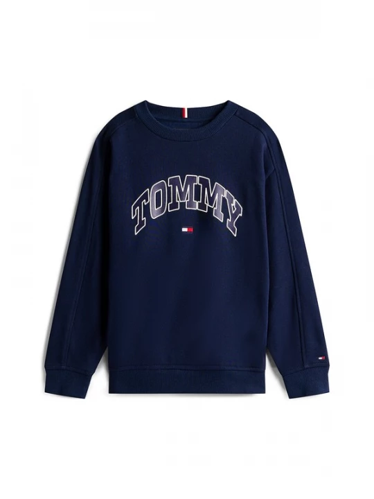 Foto van product TOMMY HILFIGER Trui 'Varsity' navy / rood / wit