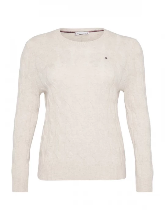 Foto van product TOMMY HILFIGER Trui wolwit
