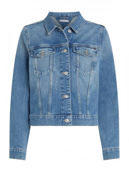 Foto van product TOMMY HILFIGER Tussenjas blauw denim