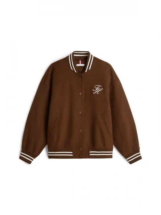 Foto van product TOMMY HILFIGER Tussenjas bruin / wit