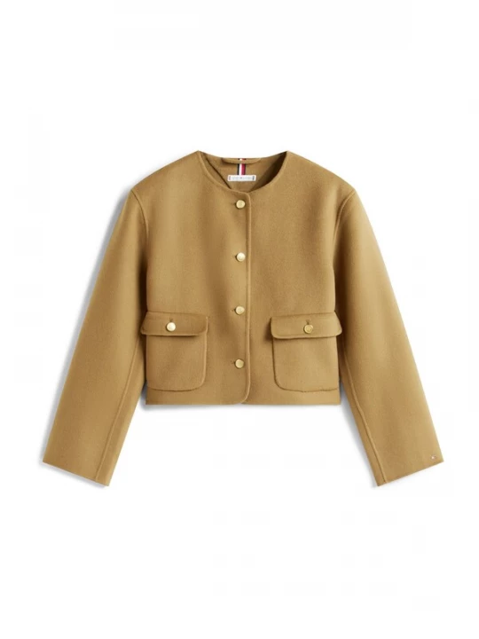 Foto van product TOMMY HILFIGER Tussenjas cognac