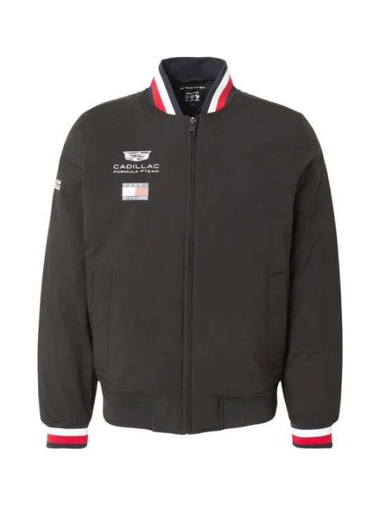 Foto van product TOMMY HILFIGER Tussenjas 'TH x CF1 REPLICA VARSITY' rood / zwart / wit