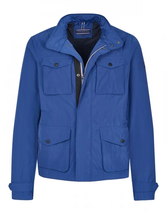 Foto van product TOMMY HILFIGER Tussenjas 'Tommy Hilfiger Jacke' blauw