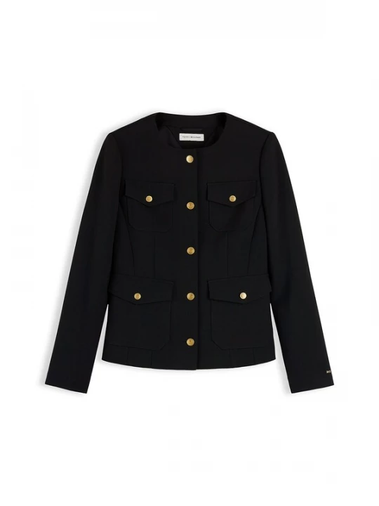 Foto van product TOMMY HILFIGER Tussenjas zwart