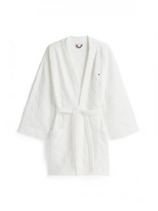 Foto van product Tommy Hilfiger Underwear Badjas kort 'Essential' wit
