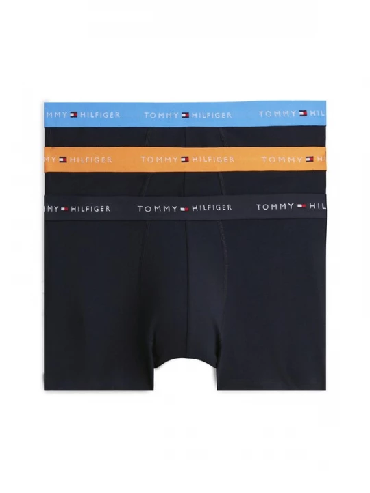 Foto van product Tommy Hilfiger Underwear Boxershorts 'Essential' blauw / oranje / zwart / wit