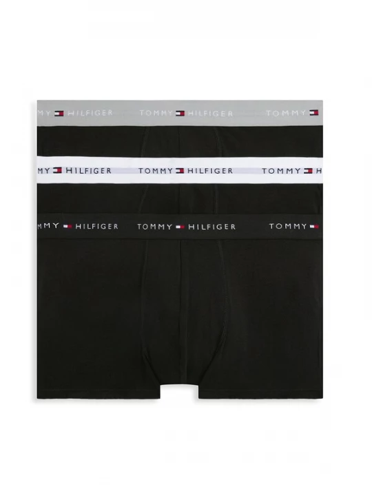 Foto van product Tommy Hilfiger Underwear Boxershorts 'Essential' grijs / rood / zwart / wit