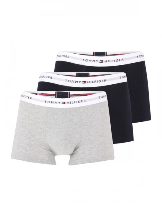 Foto van product Tommy Hilfiger Underwear Boxershorts 'Essential' nachtblauw / grijs gemêleerd / rood / wit