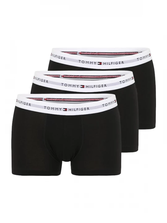 Foto van product Tommy Hilfiger Underwear Boxershorts 'Essentials' zwart gemêleerd / wit