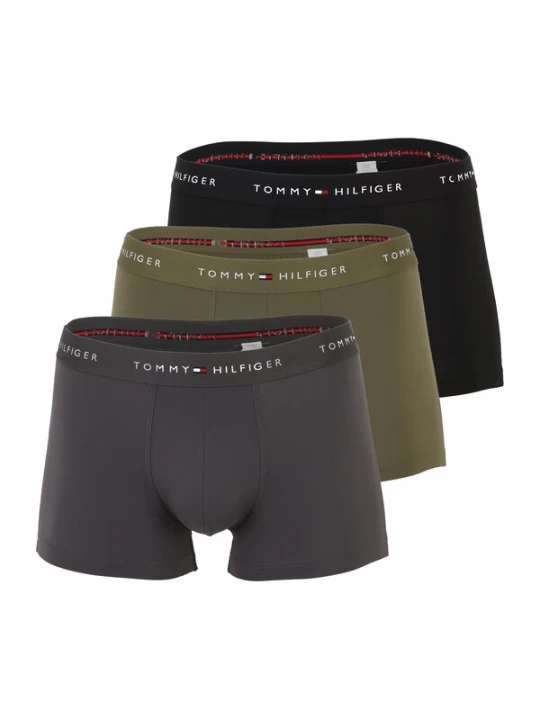 Foto van product Tommy Hilfiger Underwear Boxershorts grafiet / olijfgroen / zwart / wit