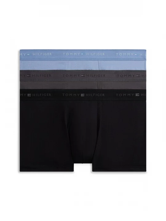 Foto van product Tommy Hilfiger Underwear Boxershorts hemelsblauw / grijs / zwart