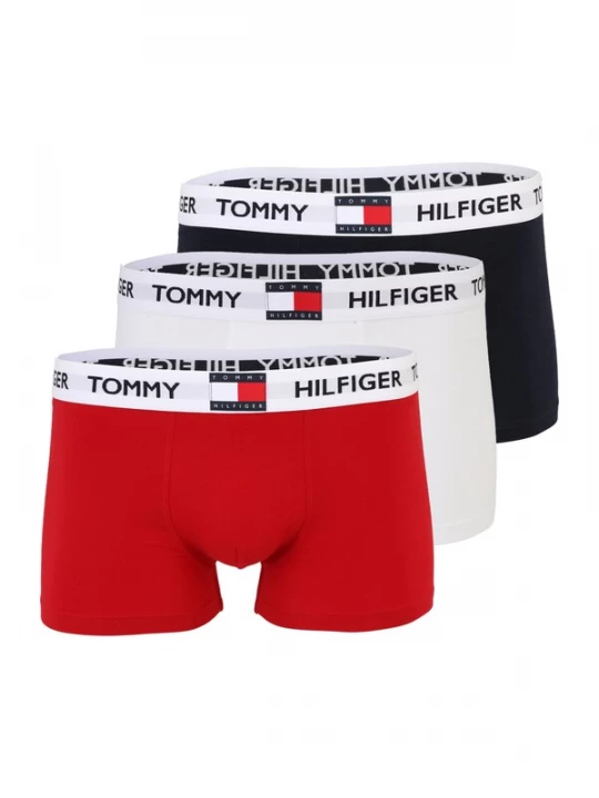 Foto van product Tommy Hilfiger Underwear Boxershorts 'Heritage' navy / rood / wit