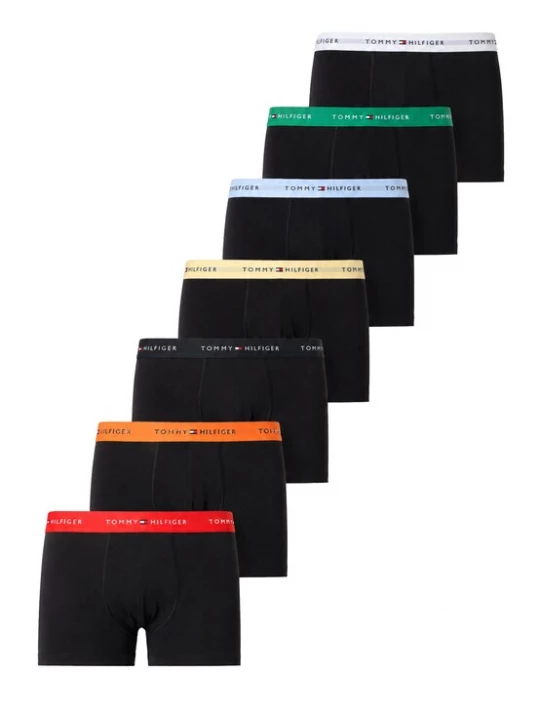 Foto van product Tommy Hilfiger Underwear Boxershorts lichtgeel / oranje / rood / zwart