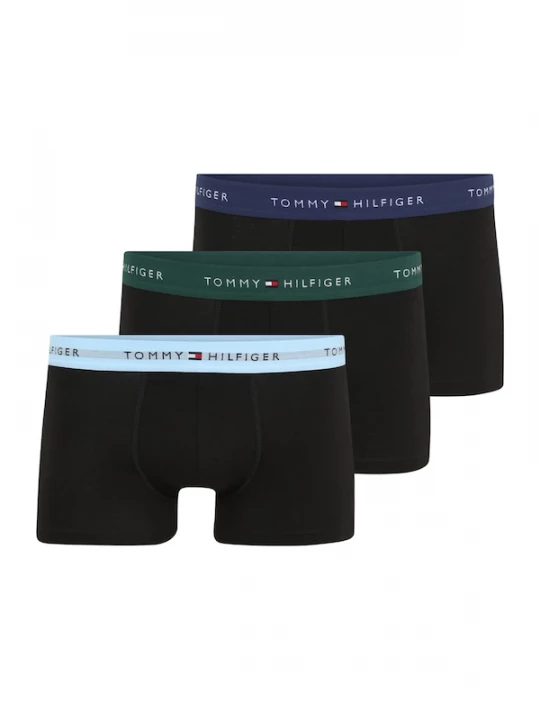 Foto van product Tommy Hilfiger Underwear Boxershorts marine / lichtblauw / spar / zwart