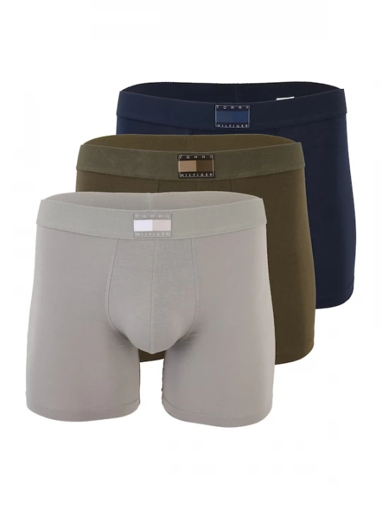 Foto van product Tommy Hilfiger Underwear Boxershorts navy / grijs / olijfgroen