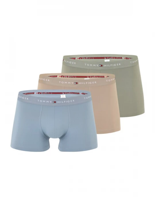 Foto van product Tommy Hilfiger Underwear Boxershorts pastelblauw / greige / pastelgroen