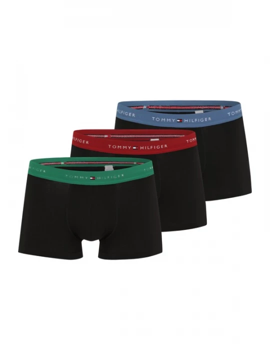 Foto van product Tommy Hilfiger Underwear Boxershorts saffier / smaragd / karmijnrood / zwart