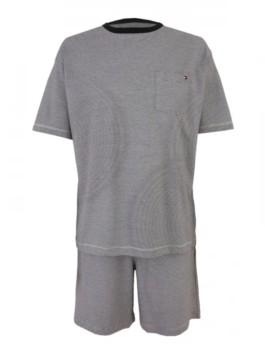 Foto van product Tommy Hilfiger Underwear Pyjama kort stone grey