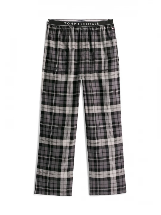 Foto van product Tommy Hilfiger Underwear Pyjamabroek 'Essential' grijs / groen / zwart